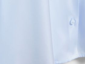 Блузка из сатина, Голубой