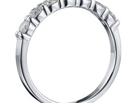 Кольцо из белого золота с бриллиантами э4701кц03142100