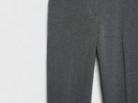 Зауженные книзу брюки, Серый