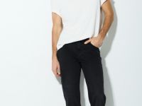 Футболка из гладкой ткани, Белый