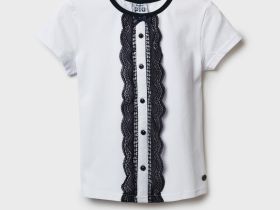 Блузка трикотажная для девочек (футболка)