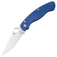 Складной нож Spyderco Military 2, сталь CPM SPY27, рукоять G10, синий
