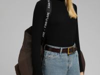 Удлиненный пуховик с натуральным пухом