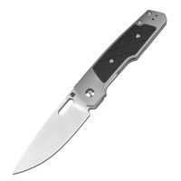 Складной нож Artisan Cutlery Gambit, сталь S90V, рукоять титан/G10, серый/черный