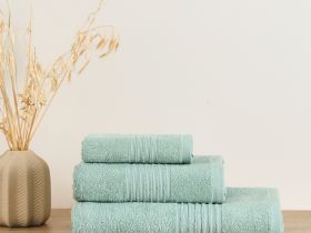 Полотенце махровое Fiorenza, зеленое