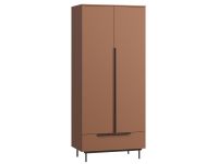 Распашной шкаф Квелен 2-96x220 Терракотовый