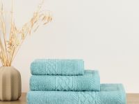 Полотенце махровое Констанца/Costanza, бирюза