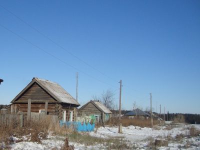 Деревянный жилой дом начала XX века с сохранившимися воротами, украшенными высокохудожественной глухой, пропильной резьбой по наличникам и карнизам