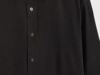 Рубашка из микровельвета, Коричневый