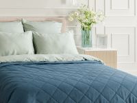 Покрывало Losanga, синее