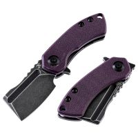 Складной нож Kansept Mini Korvid, сталь 154CM, рукоять G10, Purple