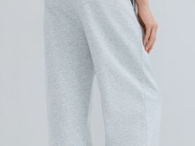 Джоггеры из мягкого трикотажа, Серый