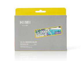 Набор акварели HIMI 24 цвета