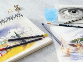 Набор карандашей цветных Faber-castell "Goldfaber" 48 шт, в металлической коробке