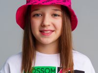 Панама текстильная для девочек