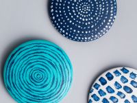 Набор значков с холстом Малевичъ, круглые 5,8 см, 3 шт