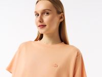 Женская футболка Lacoste для спорта из органического хлопка