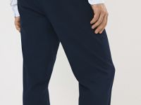 Классические брюки Slim fit, Синий