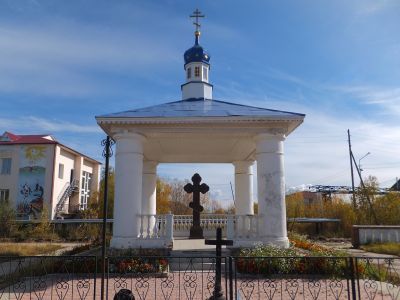 Часовня Александра Невского, возведенная в память убитого императора Александра II