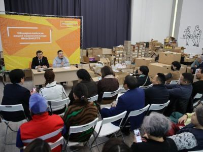 Георгий Михайлов встретился с добровольцами движения  #МыВместе