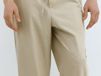Брюки из микротвила, Бежевый