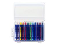 Набор масляной пастели Mungyo эффект акварели RailPas-Aquarell Oil Pastel 12 цв, в пластиковом чемод