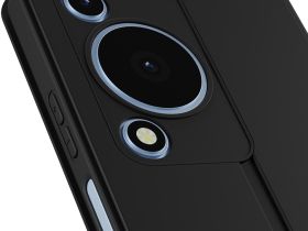 Чехол-книжка Krutoff Magnet для Huawei Nova Y63/Y72/Y72s Чёрный