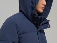 Утепленная куртка с капюшоном