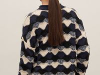 Джемпер свободного силуэта с шерстью