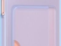 Чехол Samsung Card Slot Case A26 голубой