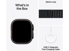 Смарт-часы Apple Watch Ultra 3 49mm Black Titanium Case with Black Alpine Loop (L)