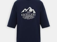 Футболка из хлопка с принтом