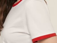 Футболка slim fit из хлопкового джерси