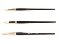 Кисть щетина №6 круглая Pinax "Classic 111" длинная ручка