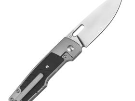 Складной нож Artisan Cutlery Gambit, сталь S90V, рукоять титан/G10, серый/черный