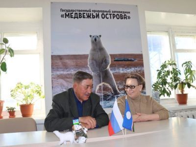 Депутат Госдумы Галина Данчикова встретилась с руководителем заповедника «Медвежьи острова»