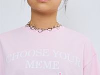 Футболка c AR-принтом для девочек, Розовый