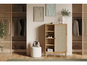 Обувница Рошаль 85x129 Ротанг