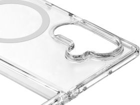 Чехол uBear Real Mag Case для Galaxy Z Fold7 MagSafe прозрачный