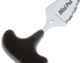 Нож с фиксированным клинком Cold Steel Mini Pal, сталь AUS-8A, рукоять Kray-Ex, черный