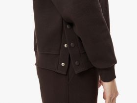 Женская толстовка Lacoste стандартного кроя на молнии