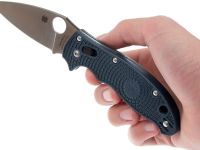 Складной нож Spyderco Manix 2 Lightweight Dark Blue, сталь Crucible CPM® S110V™, рукоять пластик FRCP, синий