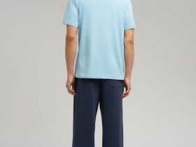 Футболка прямого кроя из джерси