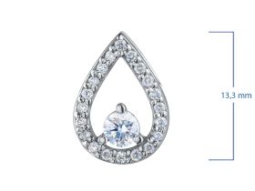 Подвеска из серебра э0612пд06162800