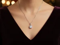 Классическая подвеска из серебра э0612пд09177100