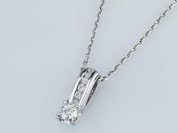 Классическая подвеска из серебра э0612пд12190140_white