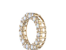 Классическая подвеска из желтого золота э0312пд01180100_white