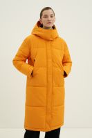 Стеганое утепленное пальто oversize силуэта