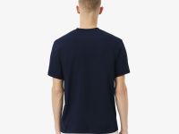 Мужская футболка Lacoste из хлопка с нагрудным карманом