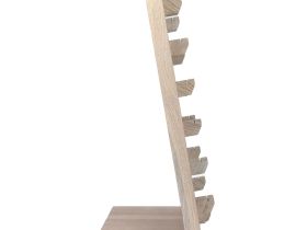 Подставка для коллекции из 7-ми ножей Woodinhome HKS0207OW, беленый дуб